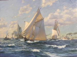 "The Great Transatlantic Race of 1866."